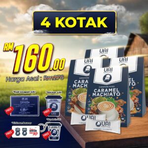 Pakej Super Jimat (4 kotak) RM 160 + FREE Shipping